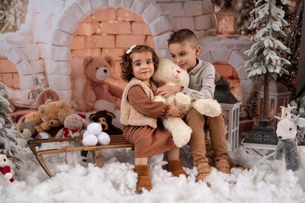 seance photo noel - photo de noel en famille - photographe saint pathus- photographe seine et marne et oise