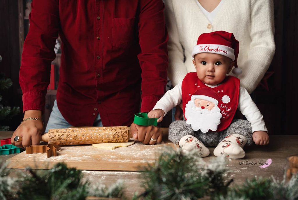 seance photo noel - photo de noel en famille - photographe saint pathus- photographe seine et marne et oise