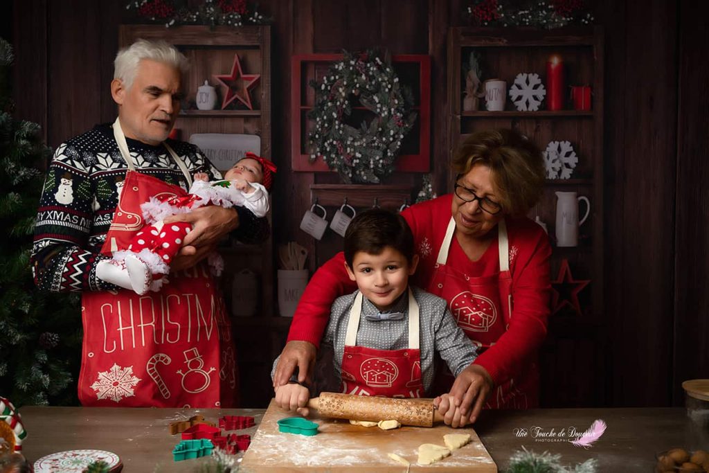 seance photo noel - photo de noel en famille - photographe saint pathus- photographe seine et marne et oise